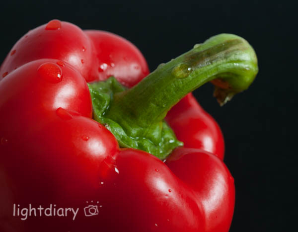 微距,辣椒