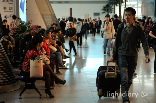 火车,车站,北京南站,旅行