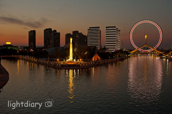 风光,天津,摩天轮,天津之眼