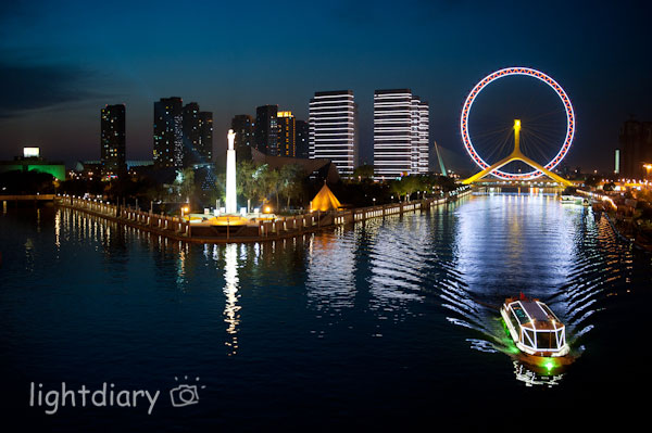 风光,天津,摩天轮,天津之眼