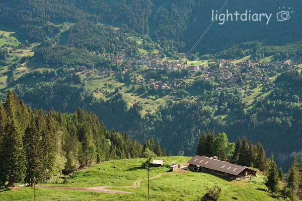 瑞士,因特拉肯,雪朗峰