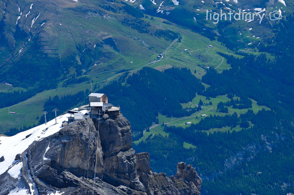 瑞士,因特拉肯,雪朗峰