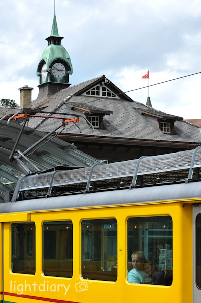 瑞士,因特拉肯,雪朗峰