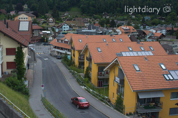 瑞士,因特拉肯,黄金线 瑞士,因特拉肯,黄金线