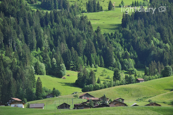 瑞士,因特拉肯,黄金线