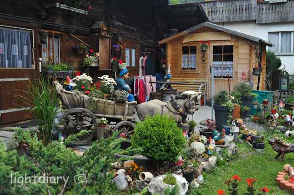 瑞士,因特拉肯,黄金线