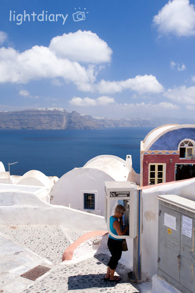 希腊,圣托里尼,oia