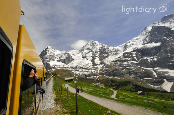 瑞士,因特拉肯,少女峰